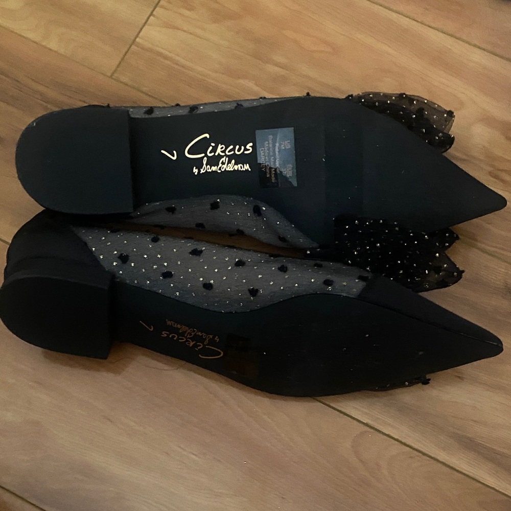 Circus by Sam Edelman Black Bow Flats - Picture 5 of 6